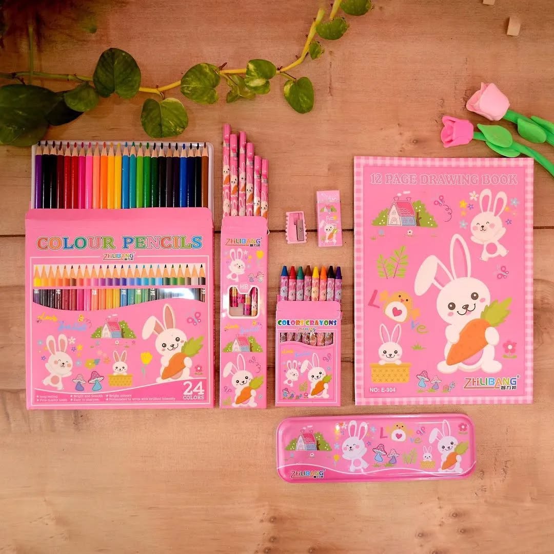 Complete drawing sets art kits sketching pencils erasers creative supplies artists India