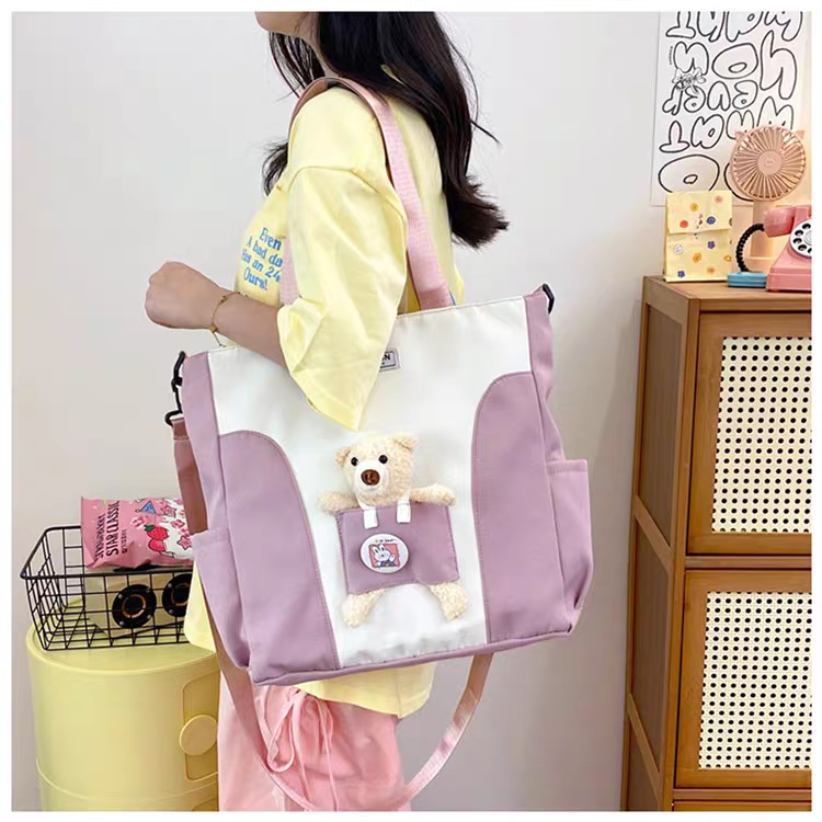 Kimetu Bear Totte + Sling Bag